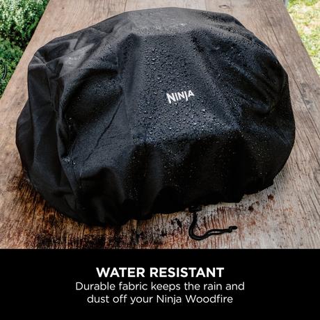Ninja Woodfire Electric BBQ Grill and Smoker with Cover OG701UKCOVERKIT - CLEARANCE