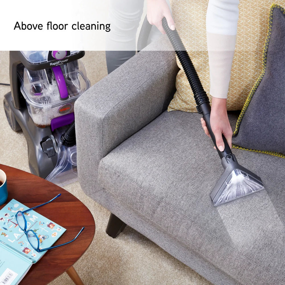 VAX Rapid Power Refresh CDCW-RPXR Upright Carpet Cleaner - Purple and Graphite