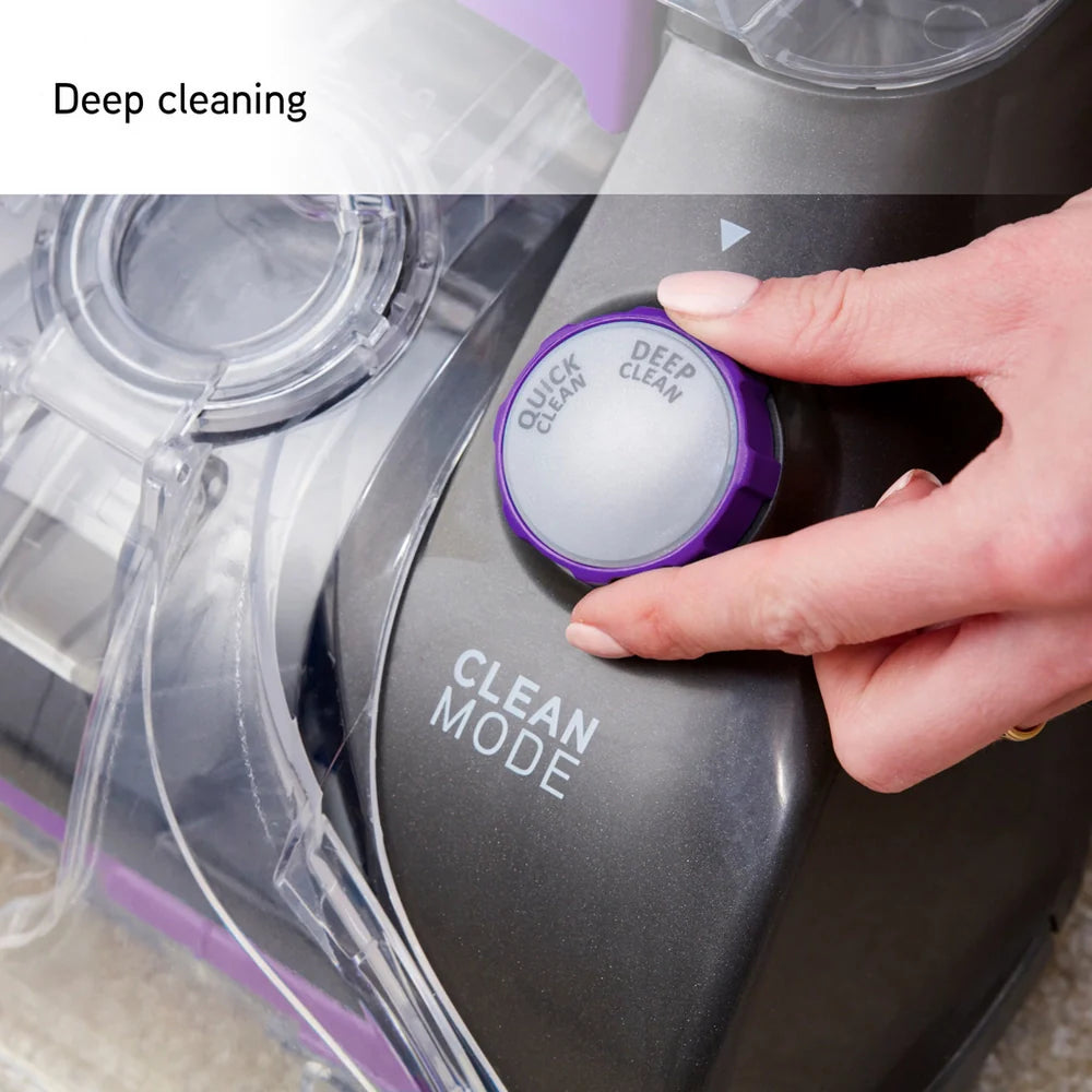 VAX Rapid Power Refresh CDCW-RPXR Upright Carpet Cleaner - Purple and Graphite